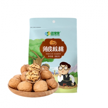 粤桂（疆果果）新疆喀什薄皮核桃 500g/包【内蒙，西藏，海南不发货】